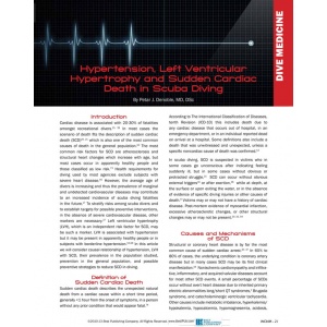 Hypertension, Left Ventricular Hypertrophy and Sudden Cardiac Death in Scuba Diving 